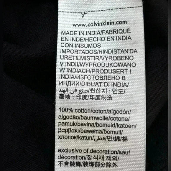 Calvin Klein Short Sleeve Crewneck Tee - Picture 5 of 6